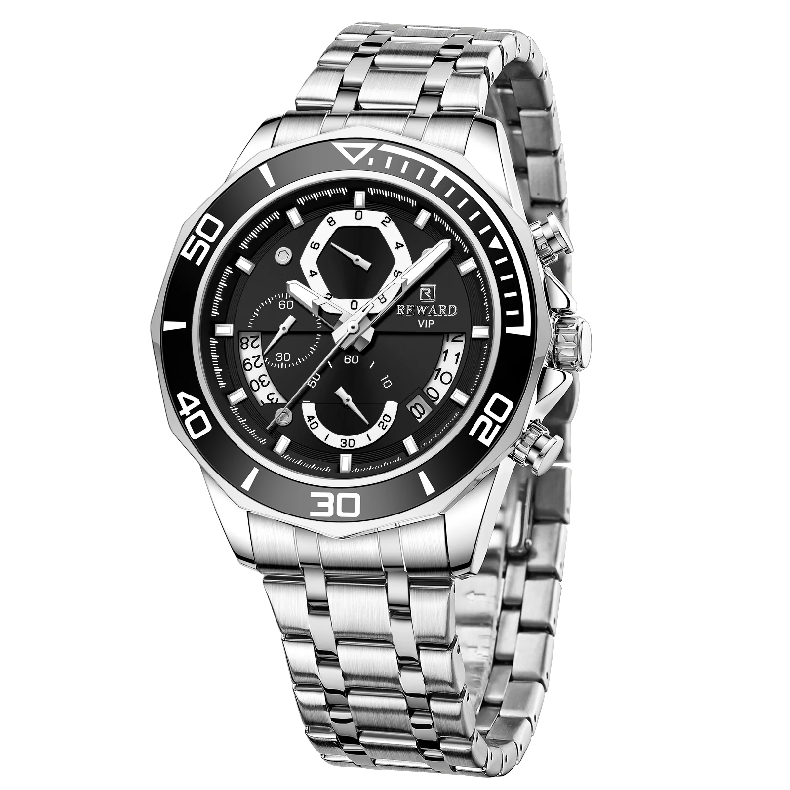 Reward Luxury Top Mens Watches Steel Custom Logo Branded Wholesale Business Watch For Man RD81135M