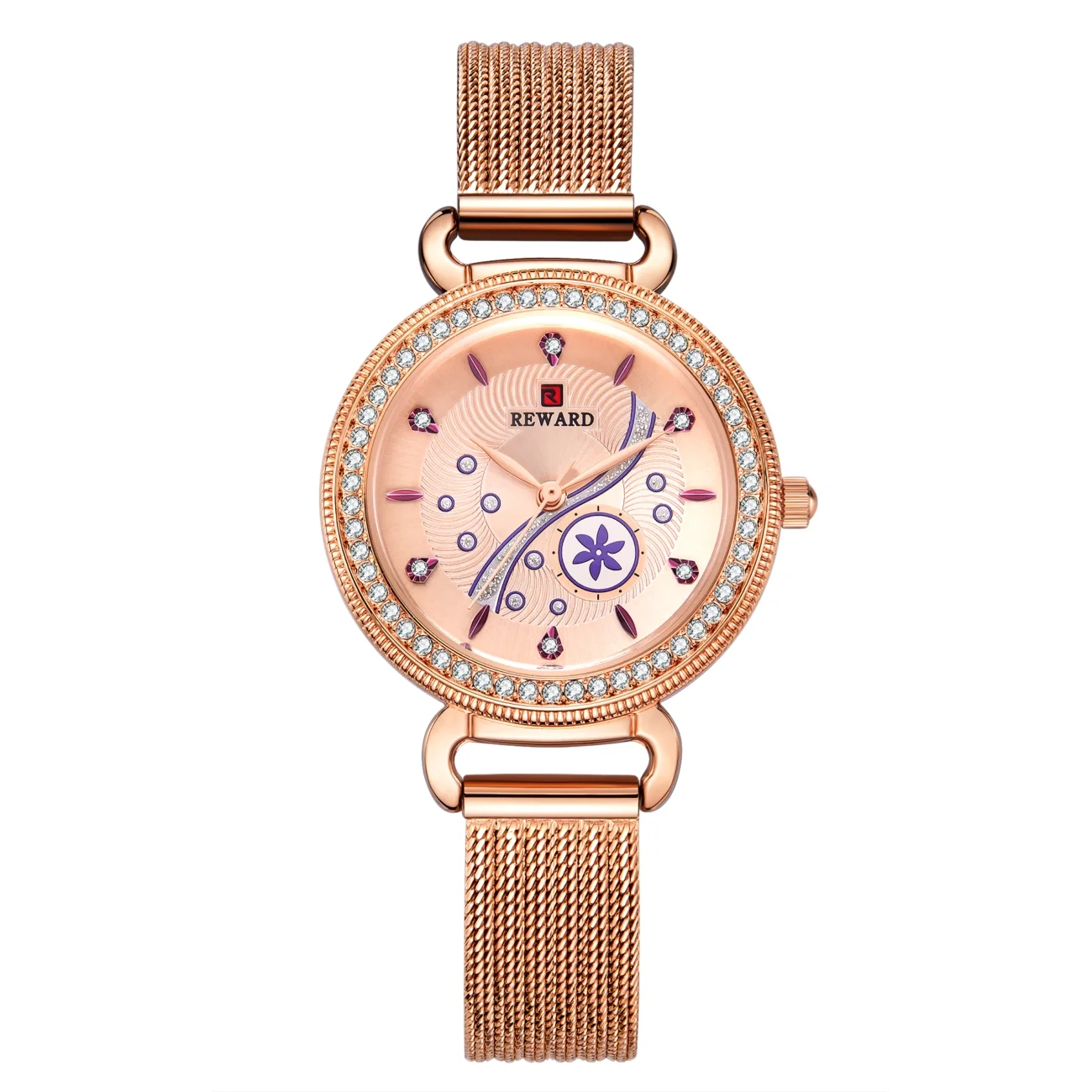 REWARD Luxury Watch Top Quality Women's Watches manufacturing diamond Waterproof Ladies Women Wristwatch Clock reloj RD22004L