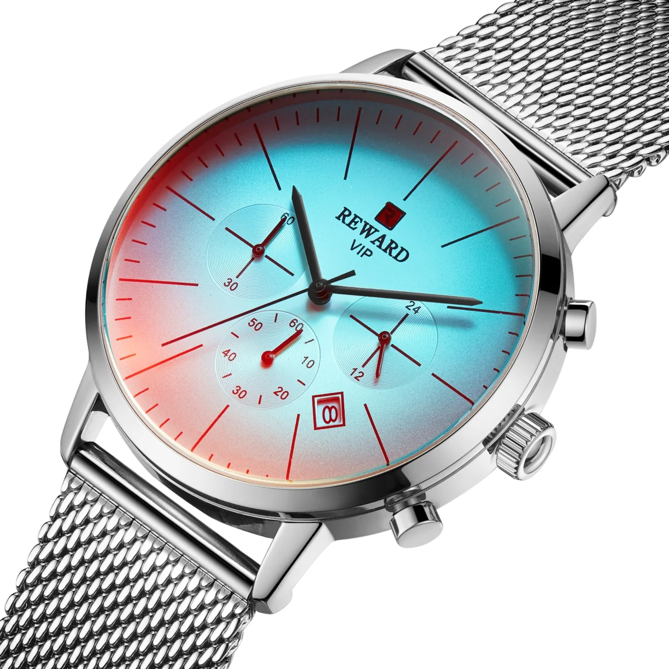 Reward New Arrival stainless steel waterproof luxury blue boys quartz watch Custom logo oem kids hand wristwatch hombre relojes RD82004M