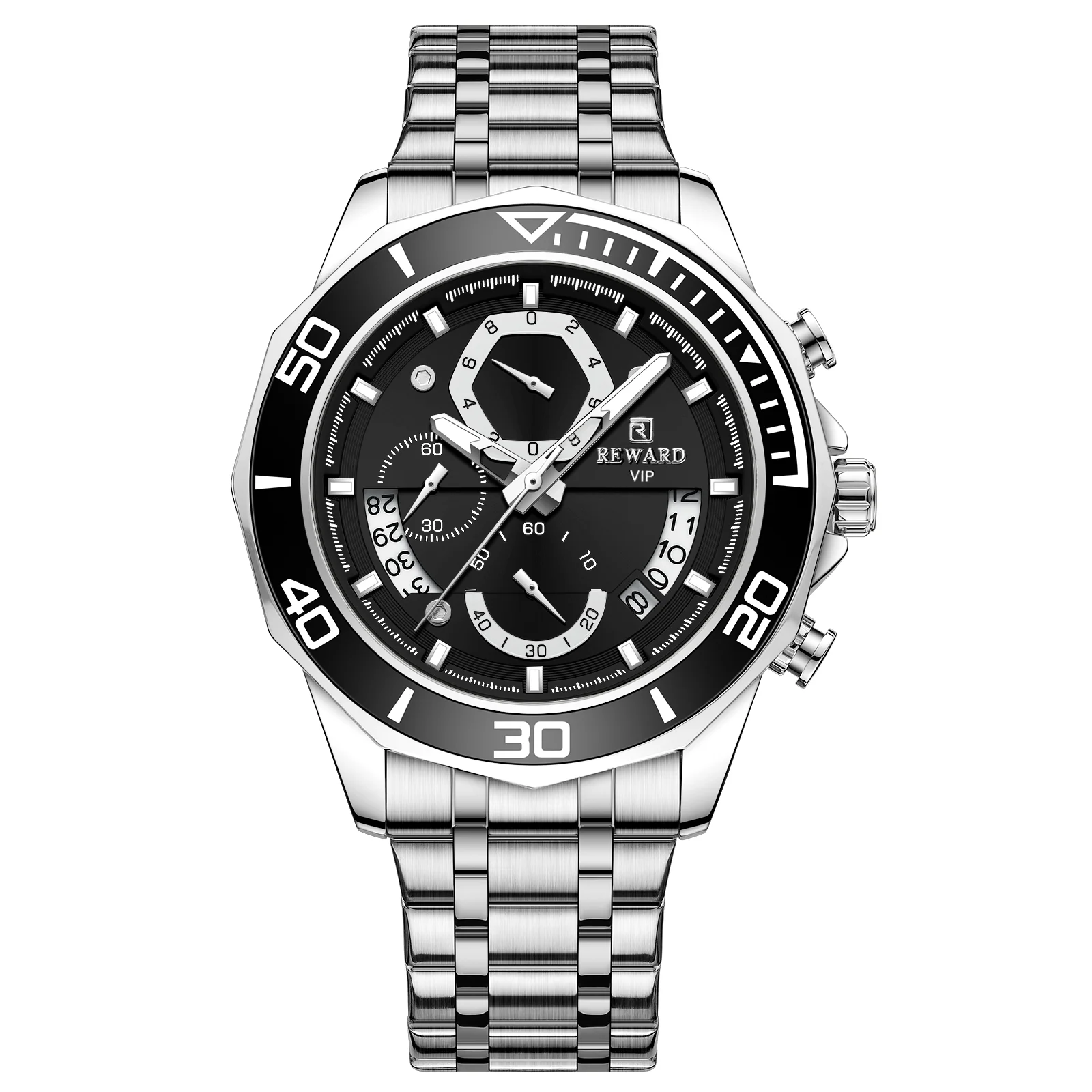 Reward Luxury Top Mens Watches Steel Custom Logo Branded Wholesale Business Watch For Man RD81135M