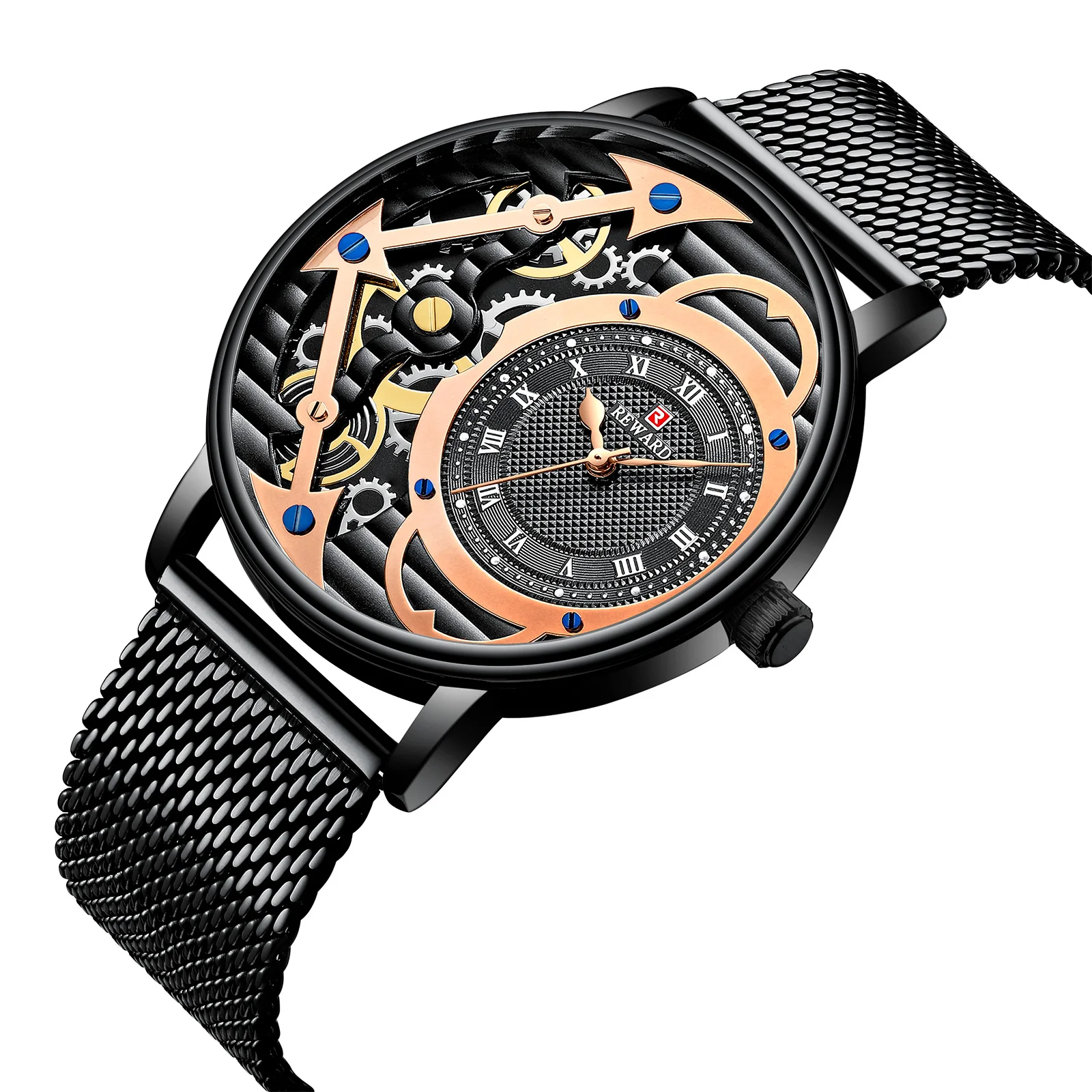 Reward Watch Men Luxury Brand Business Wristwatch Mens Ultra Thin Men Wrist Watches RD62003M